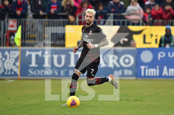 2020-01-11 - Samuel Castillejo of AC Milan - CAGLIARI VS MILAN - ITALIAN SERIE A - SOCCER