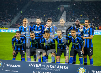 2020-01-11 - Team FC Internazionale - INTER VS ATALANTA - ITALIAN SERIE A - SOCCER