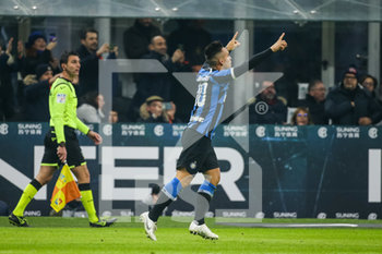 2020-01-11 - Lautaro Martinez (Inter) esulta dopo il goal - INTER VS ATALANTA - ITALIAN SERIE A - SOCCER