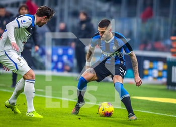 2020-01-11 - Cristiano Biraghi of FC Internazionale - INTER VS ATALANTA - ITALIAN SERIE A - SOCCER