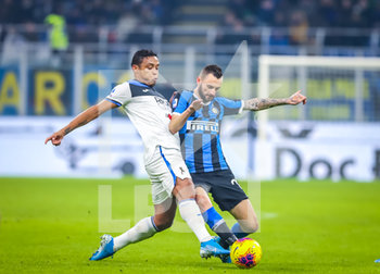 2020-01-11 - Luis Muriel of Atalanta BC and Marcelo Brozovic of FC Internazionale - INTER VS ATALANTA - ITALIAN SERIE A - SOCCER