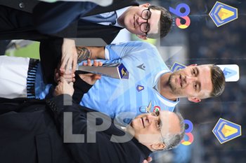 2020-01-11 - Savic (Lazio) premiato dal presidente Lotito - LAZIO VS NAPOLI - ITALIAN SERIE A - SOCCER