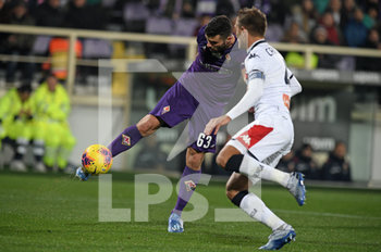 2020-01-25 - Patrick Cutrone (Fiorentina)  iin azione - FIORENTINA VS GENOA - ITALIAN SERIE A - SOCCER