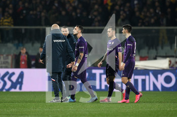 2020-01-25 - Gaetano Castrovilli (Fiorentina) abbandona il campo per infortunio - FIORENTINA VS GENOA - ITALIAN SERIE A - SOCCER