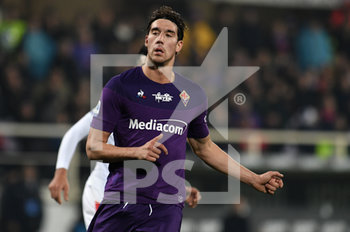 2020-01-25 - Dusan Vlahovic (Fiorentina) iin azione - FIORENTINA VS GENOA - ITALIAN SERIE A - SOCCER