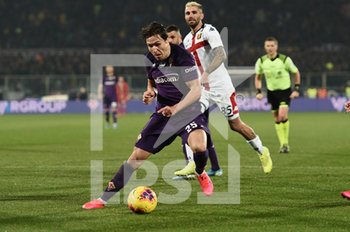 2020-01-25 - Federico Chiesa (Fiorentina) iin azione - FIORENTINA VS GENOA - ITALIAN SERIE A - SOCCER