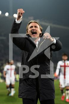 2020-01-25 - Davide Nicola allenatore del Genoa - FIORENTINA VS GENOA - ITALIAN SERIE A - SOCCER