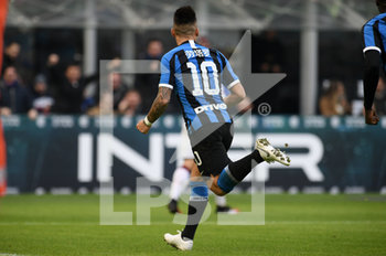 2020-01-26 - Lautaro Martinez (Inter) esultanza gol - INTER VS CAGLIARI - ITALIAN SERIE A - SOCCER