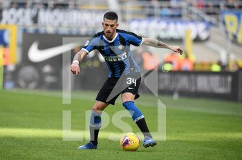 2020-01-26 - Cristiano Biraghi (Inter) in azione - INTER VS CAGLIARI - ITALIAN SERIE A - SOCCER