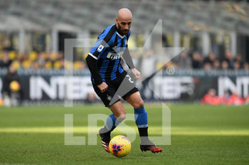 2020-01-26 - Borja Valero (Inter) in azione - INTER VS CAGLIARI - ITALIAN SERIE A - SOCCER