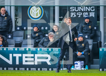 2020-01-26 - Head Coach of FC Internazionale Antonio Conte - INTER VS CAGLIARI - ITALIAN SERIE A - SOCCER