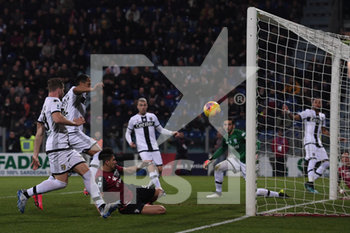 2020-02-01 - Giovanni Simeone del Cagliari segna il gol del 2 a 1  - CAGLIARI VS PARMA - ITALIAN SERIE A - SOCCER