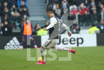 2020-02-02 - 7 Cristiano Ronaldo (JUVENTUS) gol su rigore - JUVENTUS VS FIORENTINA - ITALIAN SERIE A - SOCCER