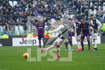 2020-02-02 - Rigore di Cristiano Ronaldo (Juventus) - JUVENTUS VS FIORENTINA - ITALIAN SERIE A - SOCCER