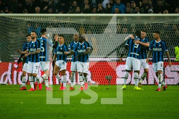 2020-02-02 - inter celebra il goal - UDINESE CALCIO VS FC INTER - ITALIAN SERIE A - SOCCER