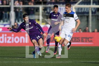 2020-02-08 - Marco Benassi (Fiorentina) e Mario Pasalic (Atalanta) - FIORENTINA VS ATALANTA - ITALIAN SERIE A - SOCCER