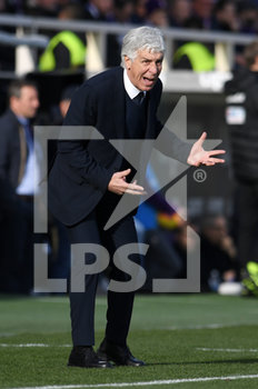 2020-02-08 - Gian Piero Gasperini allenatore dell'Atalanta - FIORENTINA VS ATALANTA - ITALIAN SERIE A - SOCCER