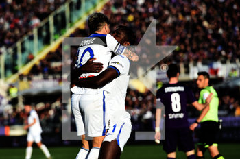 2020-02-08 - Duvan Zapata (Atalanta) esultanza gol 1-1 - FIORENTINA VS ATALANTA - ITALIAN SERIE A - SOCCER