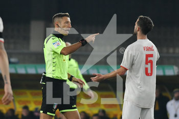 2020-02-08 - Arbitro Davide Massa e Miralem Pjanic Juventus - HELLAS VERONA VS JUVENTUS - ITALIAN SERIE A - SOCCER