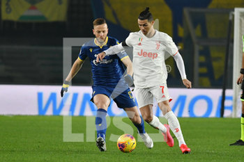 2020-02-08 - Cristiano Ronaldo Juventus e Amir Rrahmani Verona - HELLAS VERONA VS JUVENTUS - ITALIAN SERIE A - SOCCER