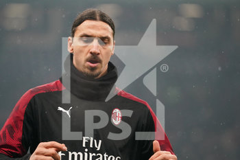 2020-02-09 - Zlatan Ibrahimovic (Milan) - INTER VS MILAN - ITALIAN SERIE A - SOCCER