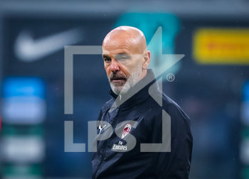 2020-02-09 - Head Coach of AC Milan Stefano Pioli - INTER VS MILAN - ITALIAN SERIE A - SOCCER
