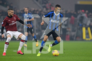 2020-02-09 - Matias Vecino (Inter) e Ante Rebic (Milan) - INTER VS MILAN - ITALIAN SERIE A - SOCCER