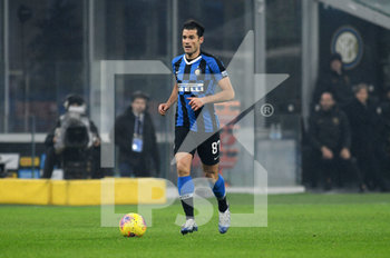 2020-02-09 - Antonio Candreva (Inter) in azione - INTER VS MILAN - ITALIAN SERIE A - SOCCER
