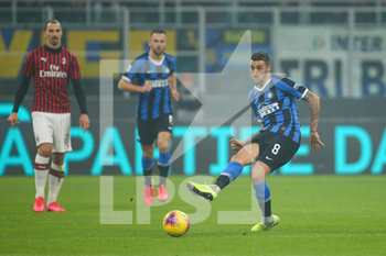 2020-02-09 - Matias Vecino (Inter) - INTER VS MILAN - ITALIAN SERIE A - SOCCER