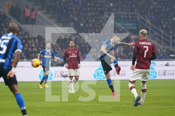 2020-02-09 - il goal di Marcelo Brozovic (Inter) - INTER VS MILAN - ITALIAN SERIE A - SOCCER