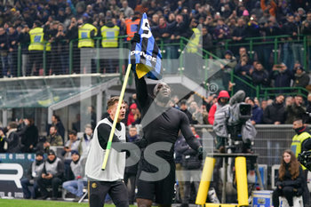 2020-02-09 - Romelu Lukaku (Inter) festeggia dopo il goal - INTER VS MILAN - ITALIAN SERIE A - SOCCER