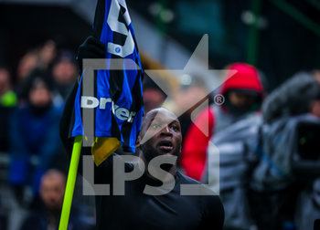 2020-02-09 - Romelu Lukaku of FC Internazionale celebrates the goal - INTER VS MILAN - ITALIAN SERIE A - SOCCER