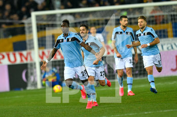 2020-02-09 - Felipe Caicedo della SS Lazio esulta per il goal - PARMA VS LAZIO - ITALIAN SERIE A - SOCCER