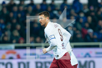 2020-02-15 - Edin Dzeko (Roma) esultanza gol - ATALANTA VS ROMA - ITALIAN SERIE A - SOCCER