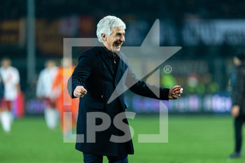 2020-02-15 - Gian Piero Gasperini (Atalanta) festeggiamenti post partita - ATALANTA VS ROMA - ITALIAN SERIE A - SOCCER