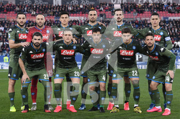 2020-02-16 - formazione del Napoli Calcio - CAGLIARI VS NAPOLI - ITALIAN SERIE A - SOCCER