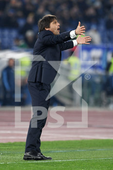 2020-02-16 - Antonio Conte allenatore Inter - LAZIO VS INTER - ITALIAN SERIE A - SOCCER