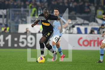 2020-02-16 - Romelu Lukaku (Inter) in azione - LAZIO VS INTER - ITALIAN SERIE A - SOCCER