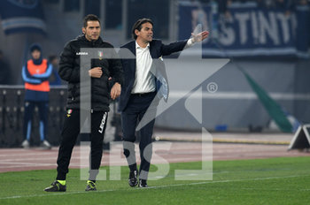 2020-02-16 - Simone Inzaghi allenatore Lazio - LAZIO VS INTER - ITALIAN SERIE A - SOCCER