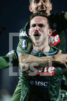 2020-02-21 - Fabian Ruiz (SSC Napoli) esultanza gol - BRESCIA VS NAPOLI - ITALIAN SERIE A - SOCCER