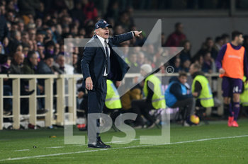 2020-02-22 - Giuseppe Iachini allenatore della Fiorentina - FIORENTINA VS MILAN - ITALIAN SERIE A - SOCCER