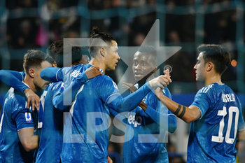 2020-02-22 - esultanza juventus dopo gol 0-1 - SPAL VS JUVENTUS - ITALIAN SERIE A - SOCCER