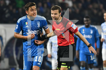 2020-02-22 - Paulo Dybala (Juventus) e arbitro la penna - SPAL VS JUVENTUS - ITALIAN SERIE A - SOCCER