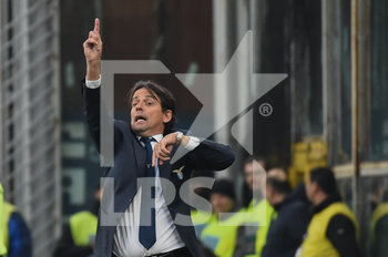 2020-02-23 - Simone Inzaghi (Lazio) - GENOA VS LAZIO - ITALIAN SERIE A - SOCCER