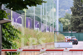 2020-05-18 - The entrance of Fiorentina's sports center - RIPRESA DEGLI ALLENAMENTI INDIVIDUALI PER LA FIORENTINA - ITALIAN SERIE A - SOCCER