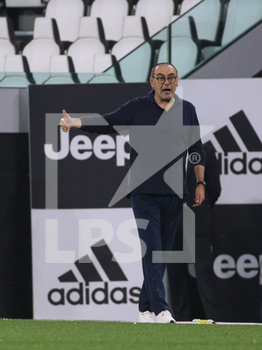 2020-06-26 - Maurizio Sarri (Coach Juventus) - JUVENTUS VS LECCE - ITALIAN SERIE A - SOCCER