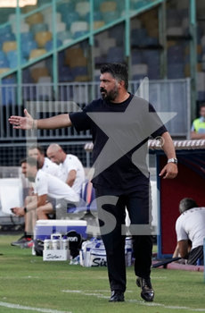 2020-06-28 - Rino Gattuso head coach of Napoli gesture - NAPOLI VS SPAL - ITALIAN SERIE A - SOCCER