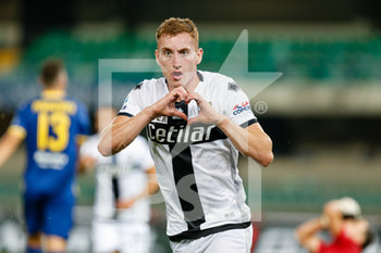 2020-07-01 - Dejan Kulusevski (Parma Calcio) esultanza gol - HELLAS VERONA VS PARMA - ITALIAN SERIE A - SOCCER