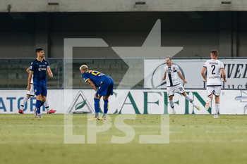 2020-07-01 - Riccardo Gagliolo (Parma Calcio) esulta per il gol del pareggio - HELLAS VERONA VS PARMA - ITALIAN SERIE A - SOCCER