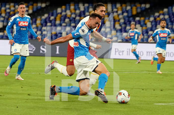 2020-07-05 - Fabian Ruiz of Napoli in action during match Serie A TIM between SSC Napoli and AS Roma on July 05 2020 in Naples (Italy) at San Paolo Stadium Photo LPS/MARCO IORIO - NAPOLI VS ROMA - ITALIAN SERIE A - SOCCER